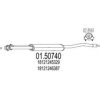 MTS 01.50740 Middle Silencer